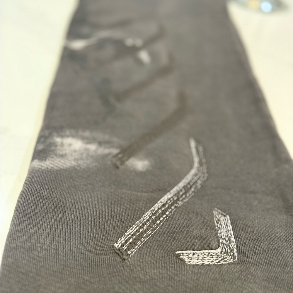 Off-White Gray Graphic Sweatpants - New! - Picture 5 of 13